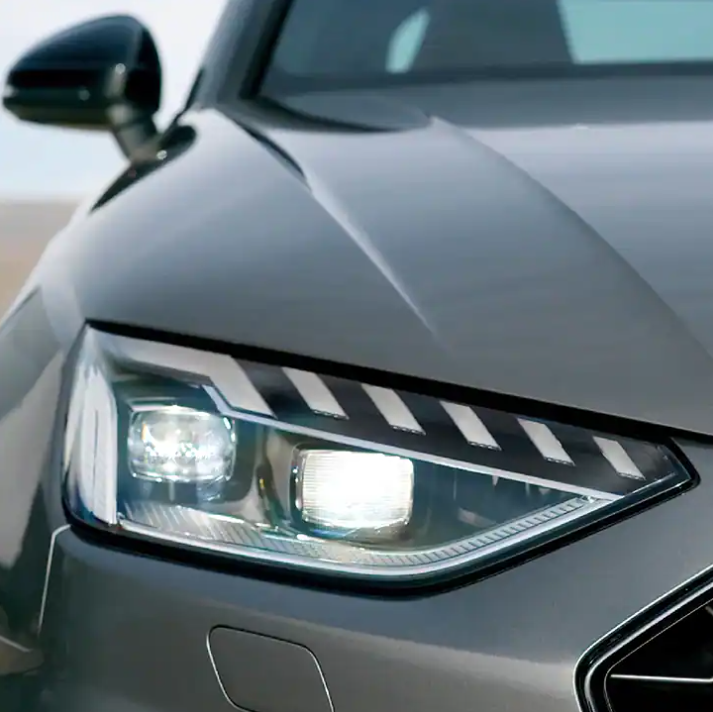 Audi A4 headlights