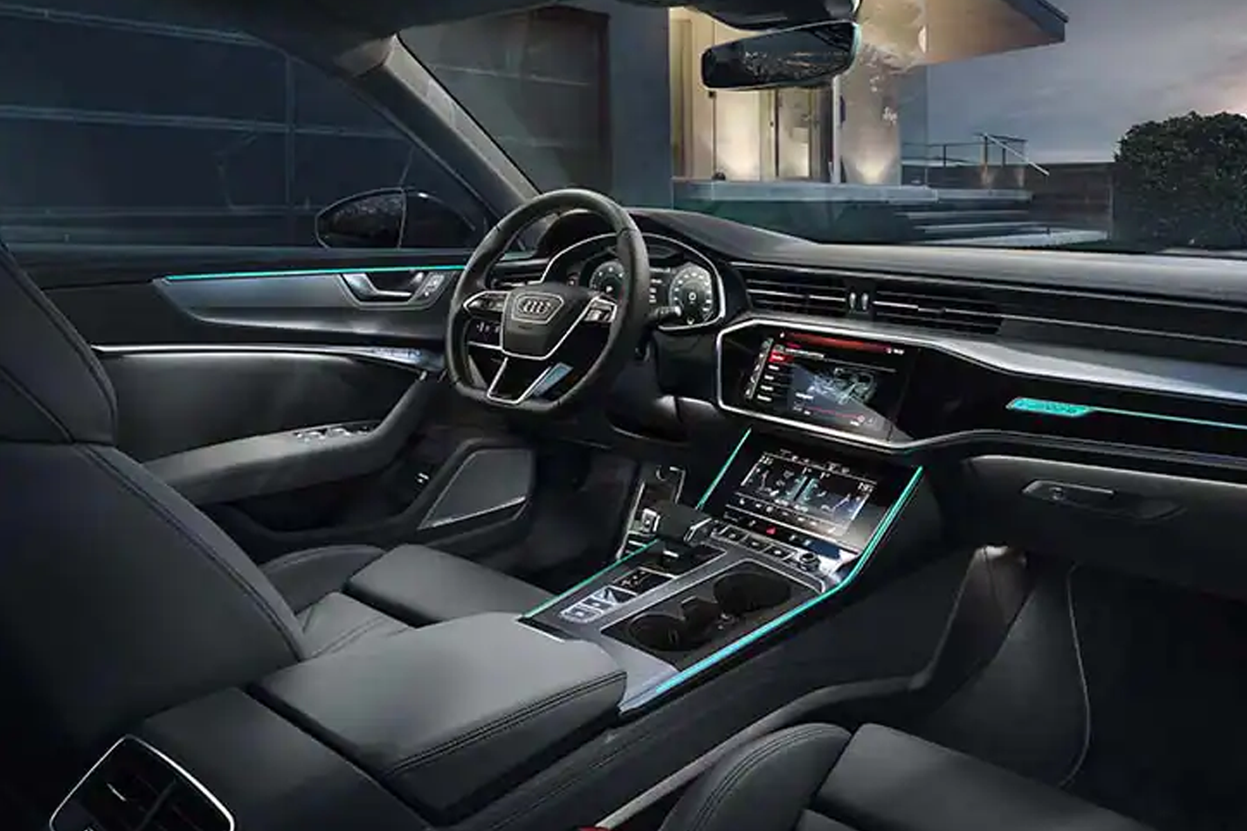 Audi A6 Avant interior dashboard