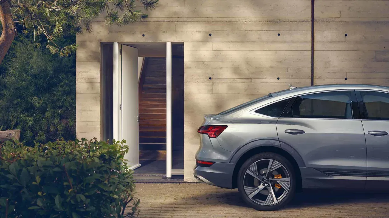 Audi e-tron Sportback exterior rear charging