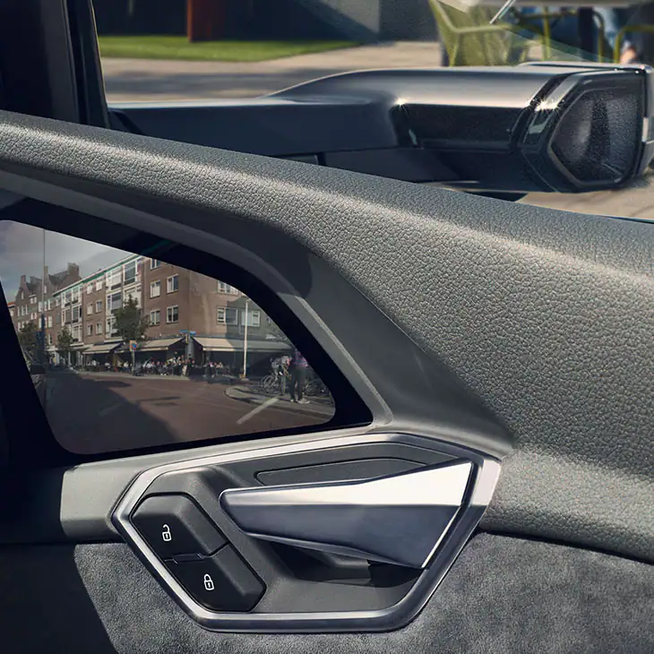 Audi e-tron Sportback interior virtual cameras