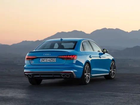 audi s4 saloon rear exterior test drive review