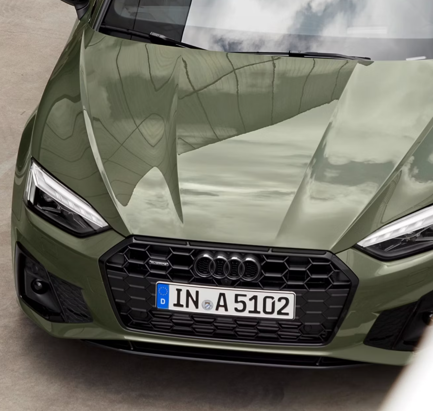 Audi S5 bonnet
