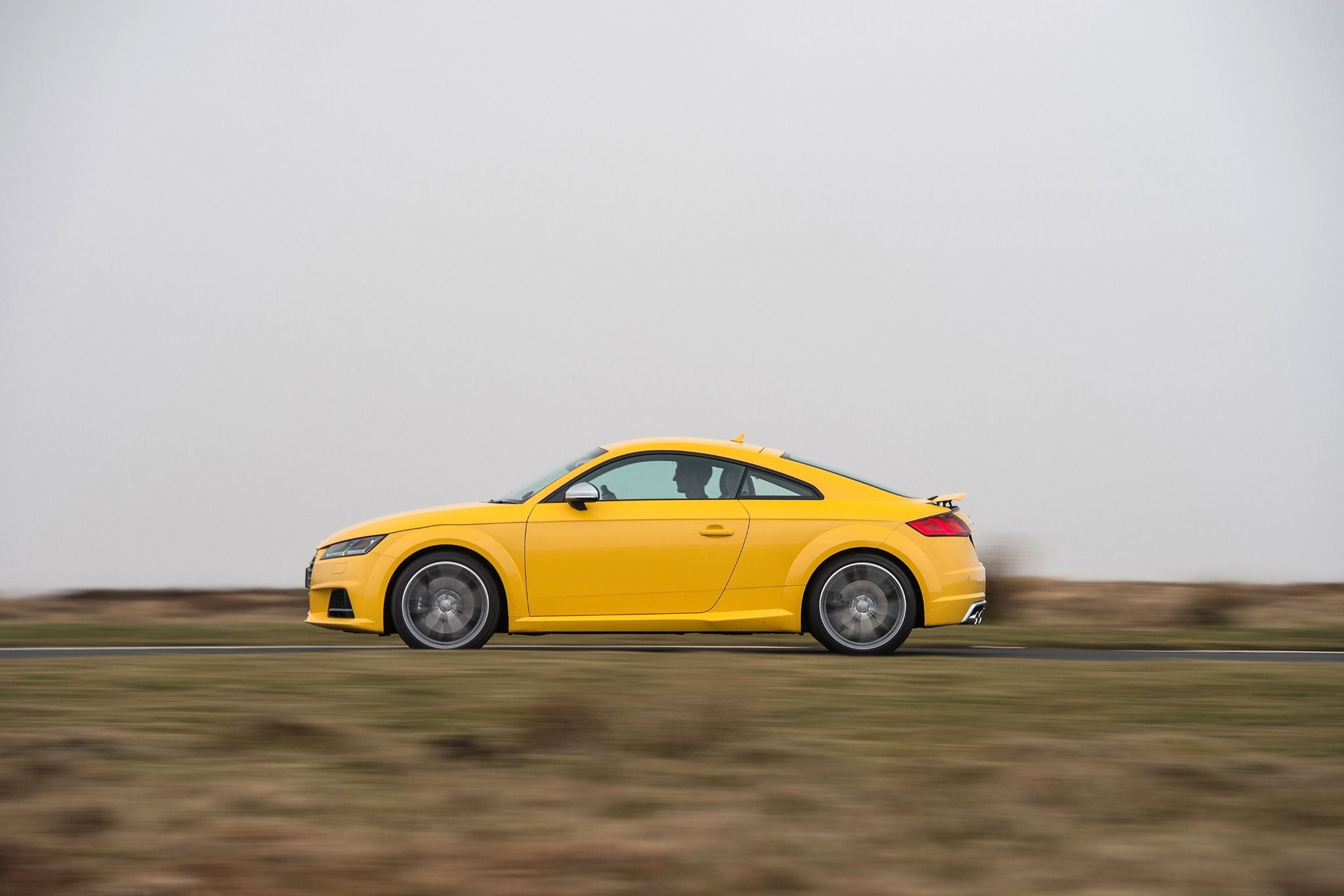 Yellow Audi TT Third Generation