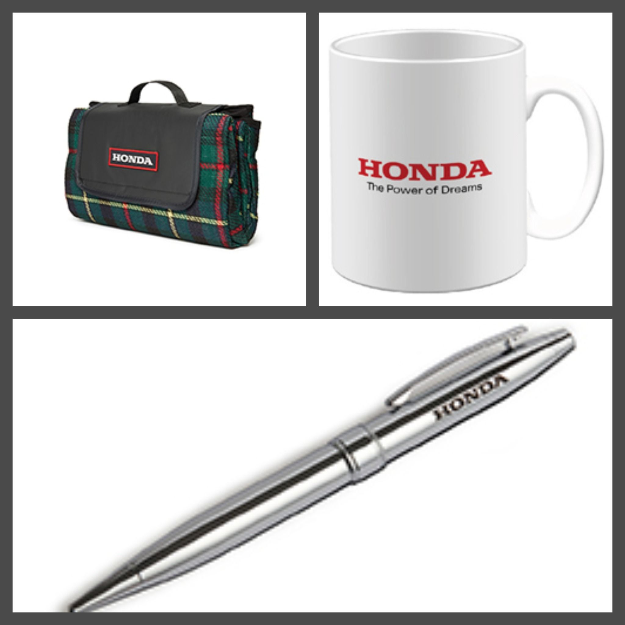 collection of honda gifts