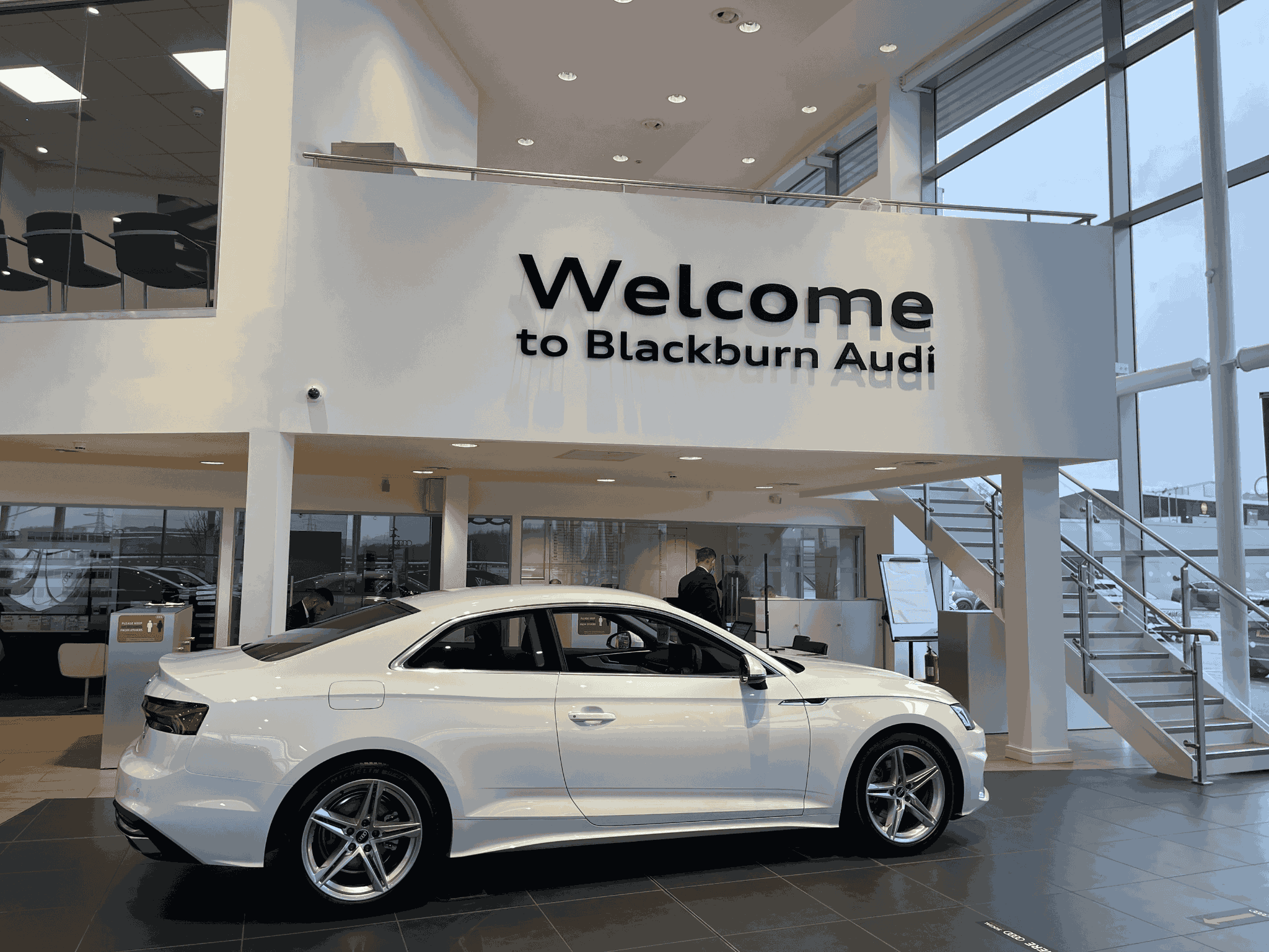 Blackburn Audi interior