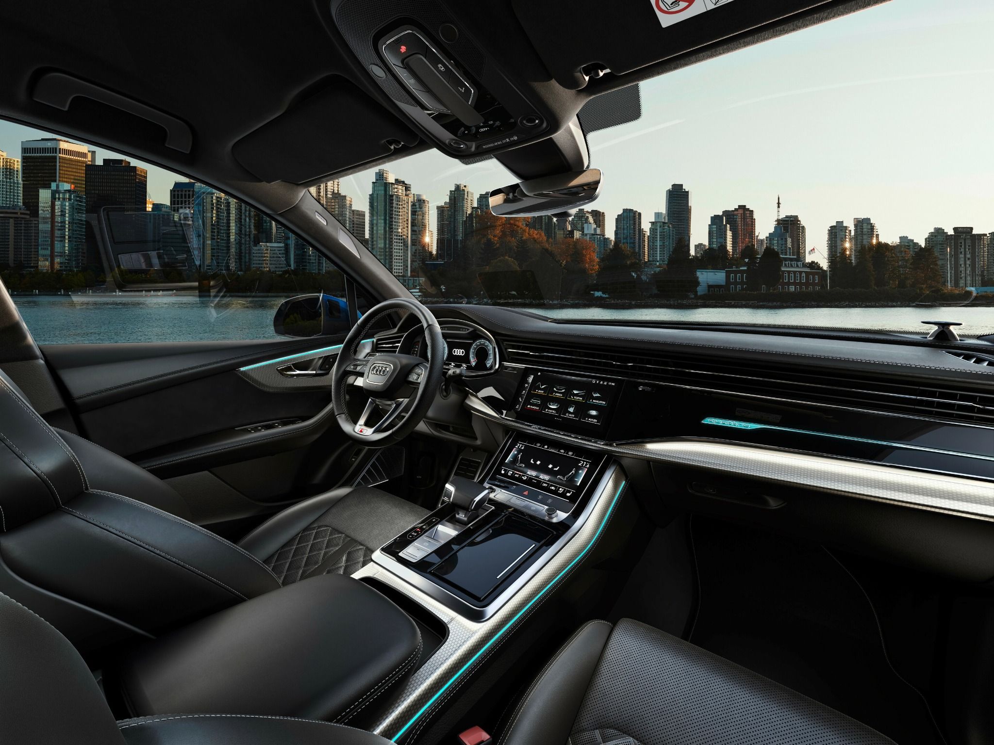 Brand-New 2024 Audi Q7 interior