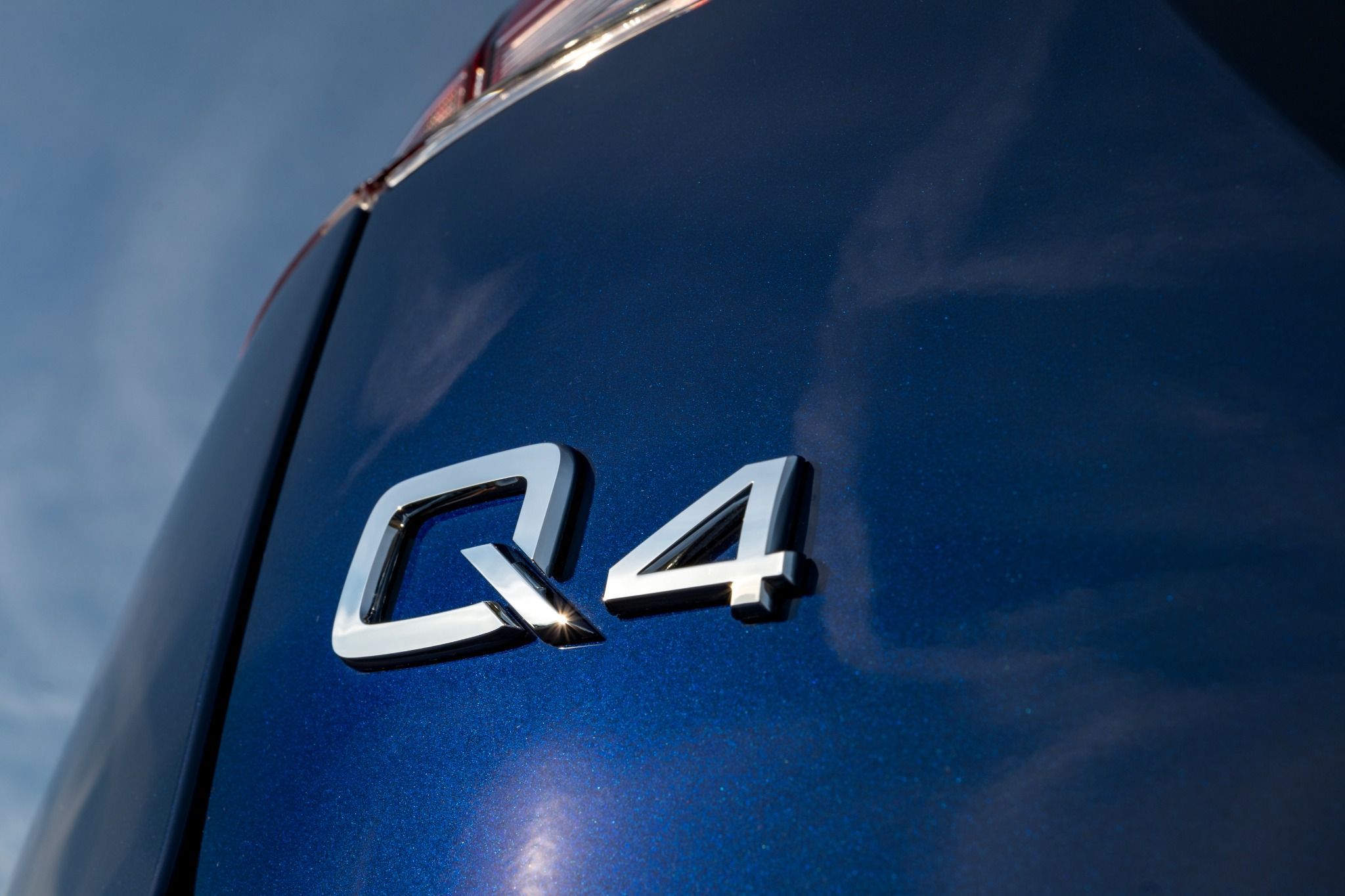 Audi Q4 badge