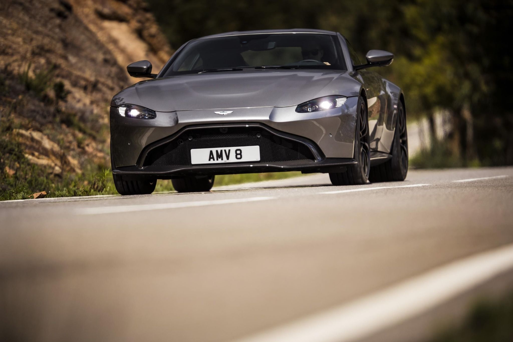 Close up on Aston Martin