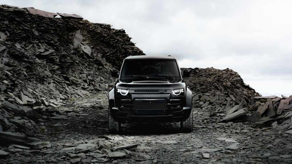 Defender Octa Black from Front