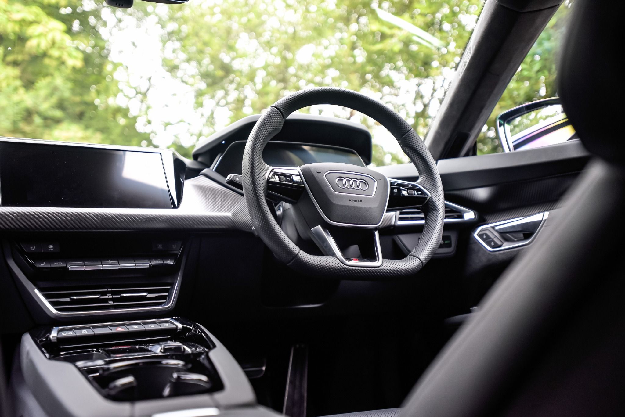 Interior of Audi RS E-Tron GT