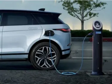 Range Rover Evoque plug-in hybrid charging