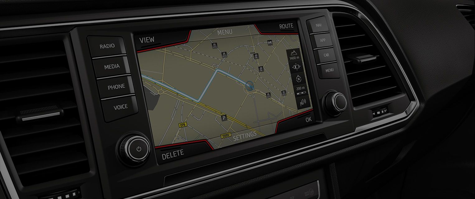 SEAT Ateca Navigation Screen