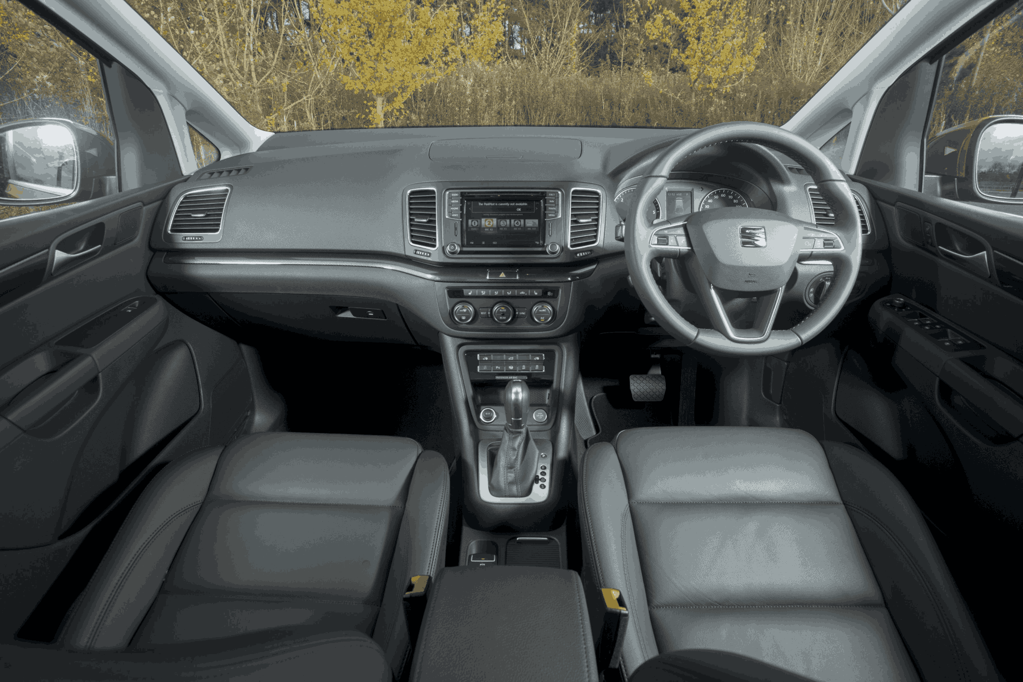 interior of a seat alhambra