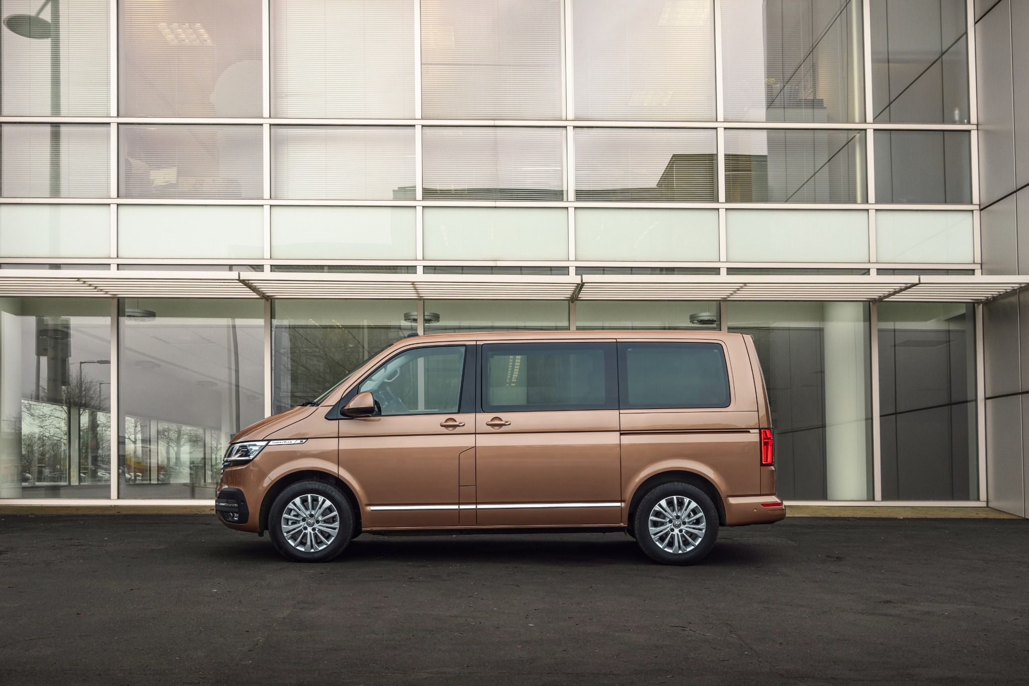 side view of VW Transporter