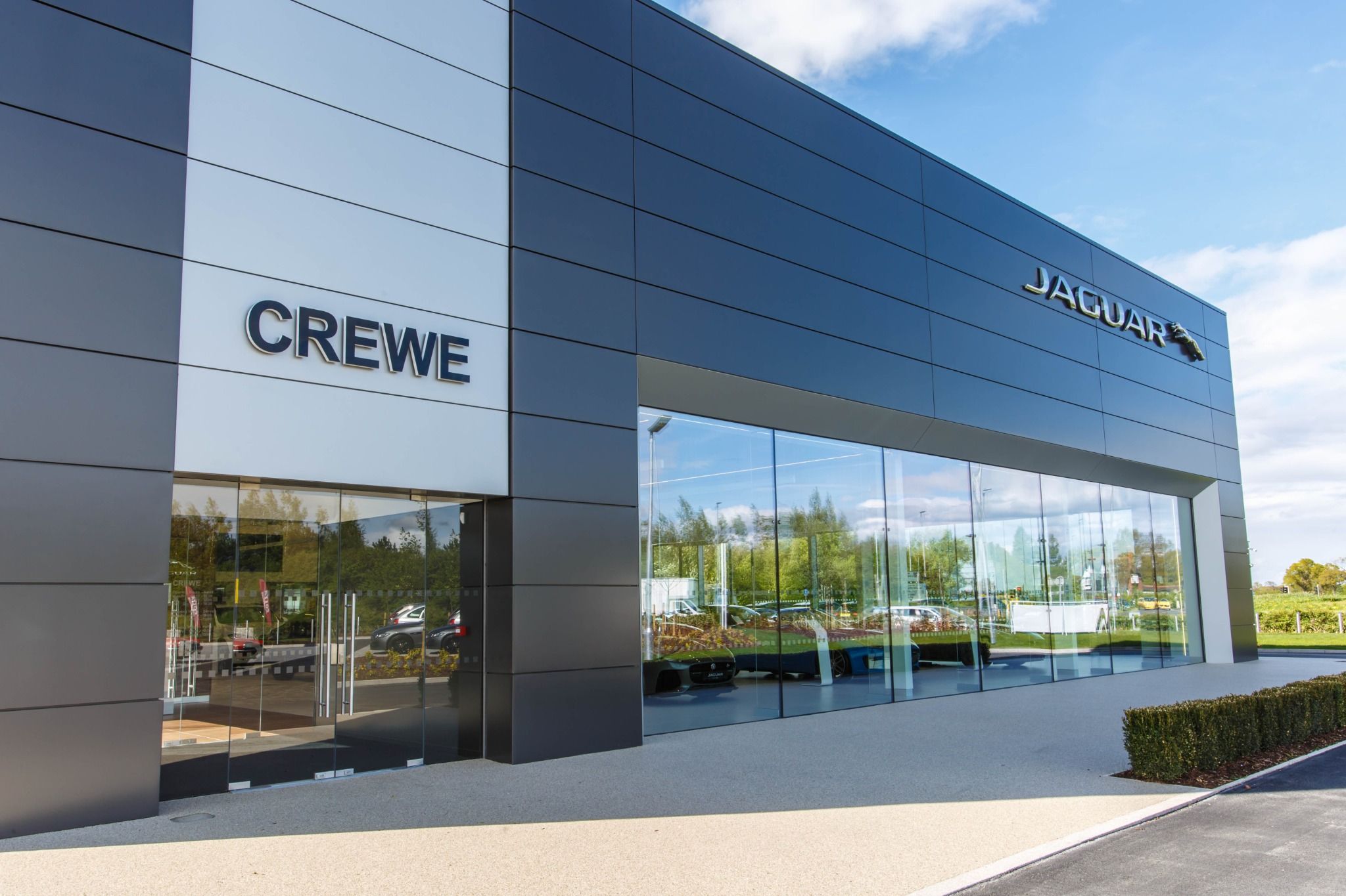 Swansway Crewe Jaguar exterior