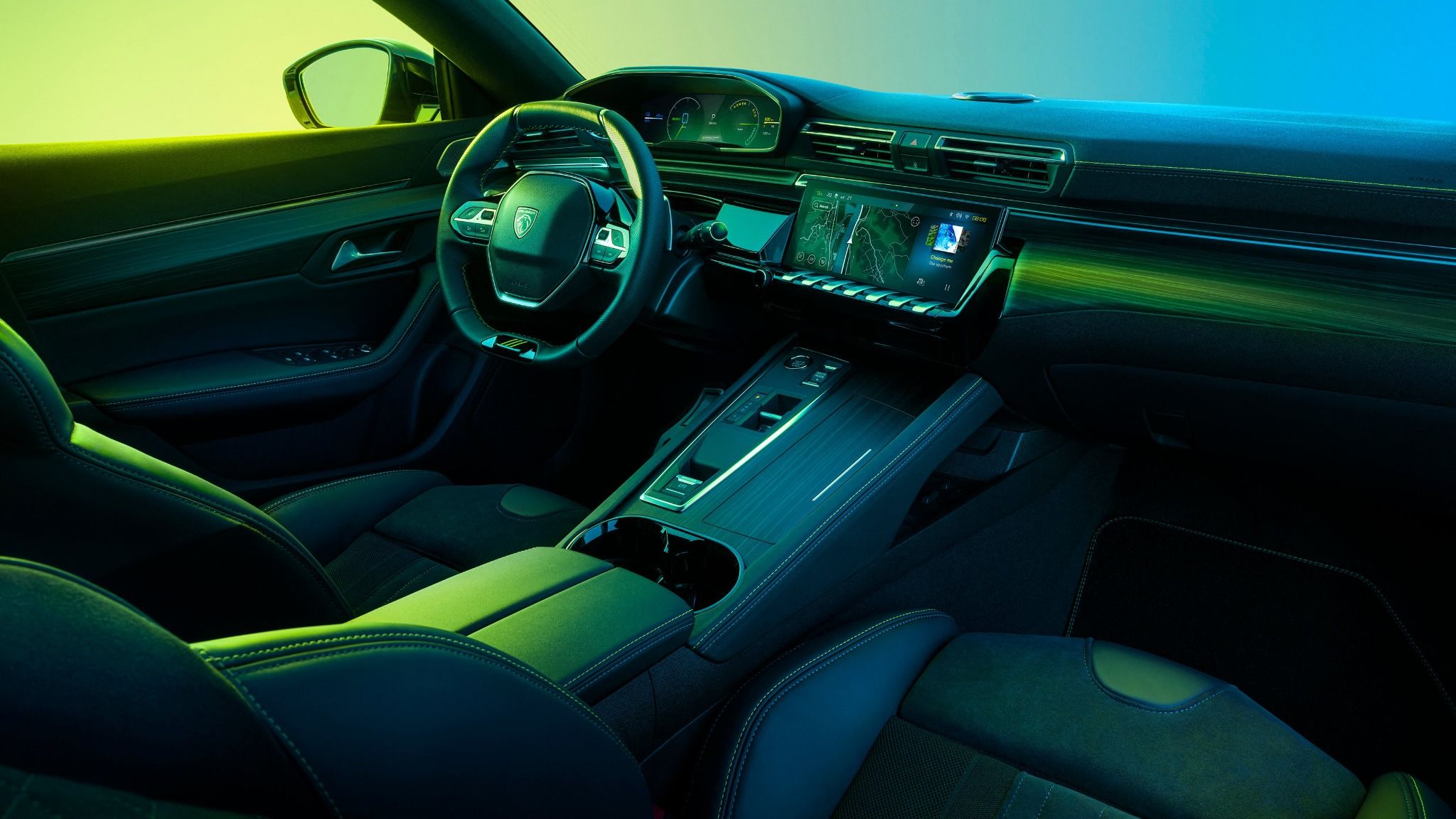 2023 Peugeot 508 interior dashboard