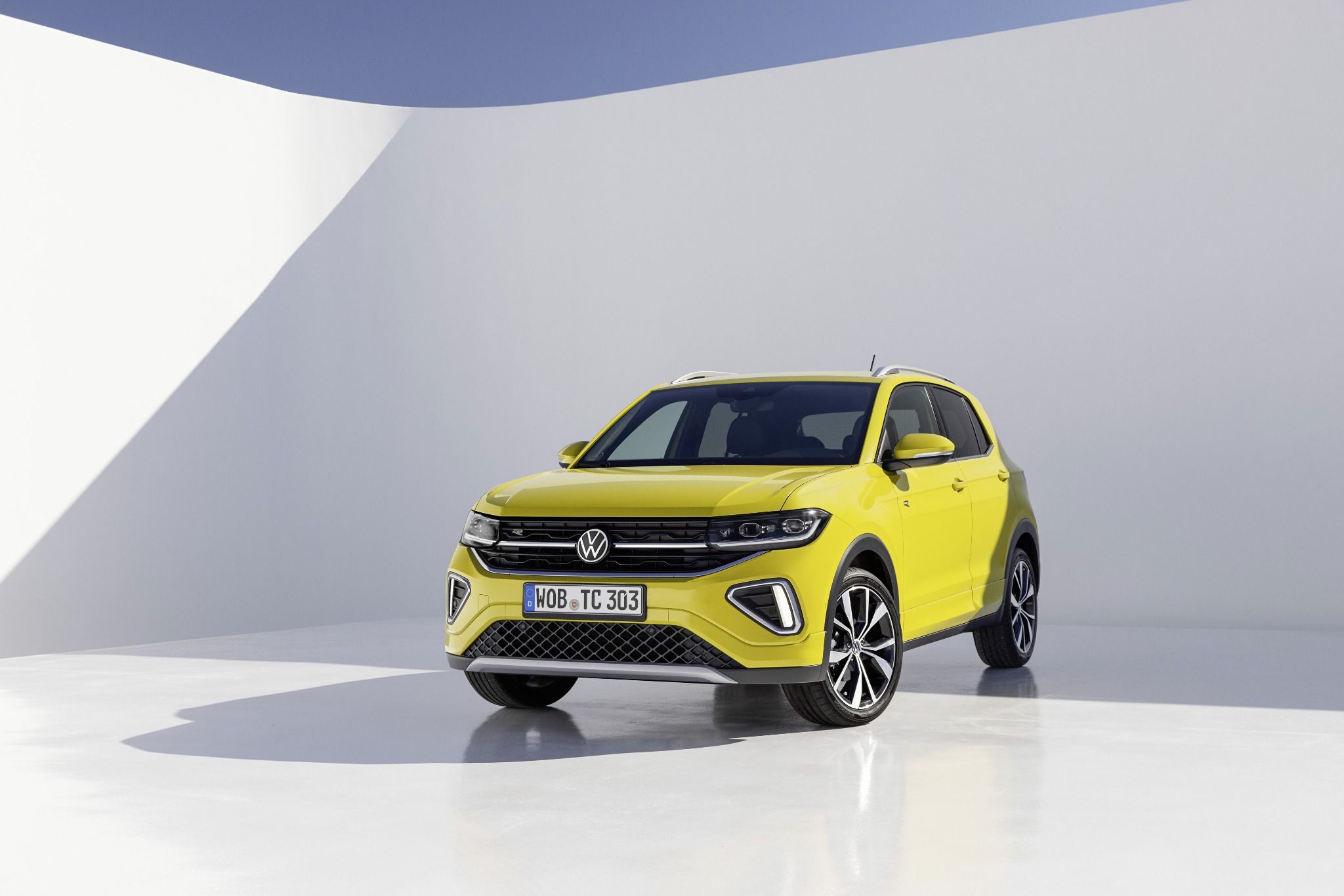 Brand New 2024 Yellow Volkswagen T-Cross