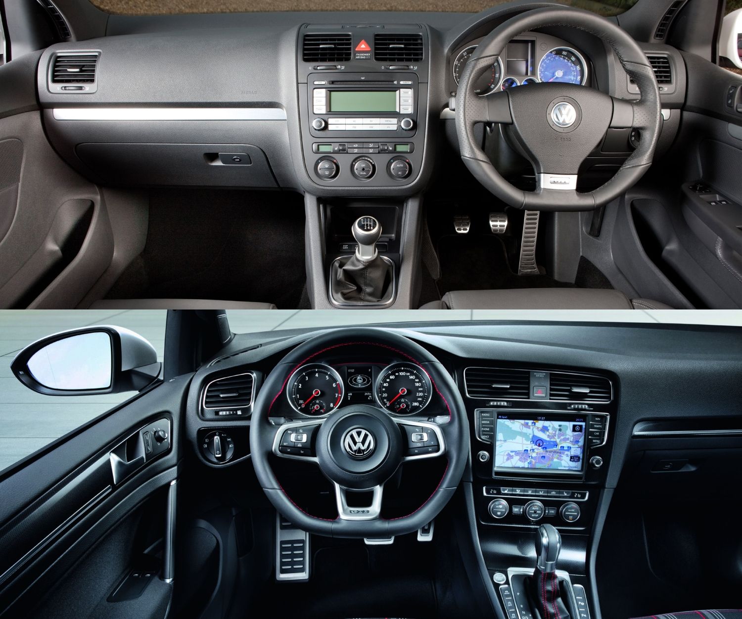 MK 5 and MK 6 Golf interior