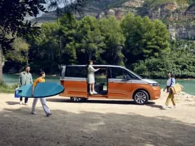 Volkswagen Multivan at beach