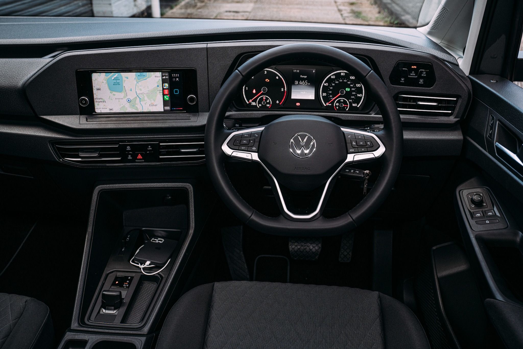 Grey 2020 Volkswagen Caddy Interior